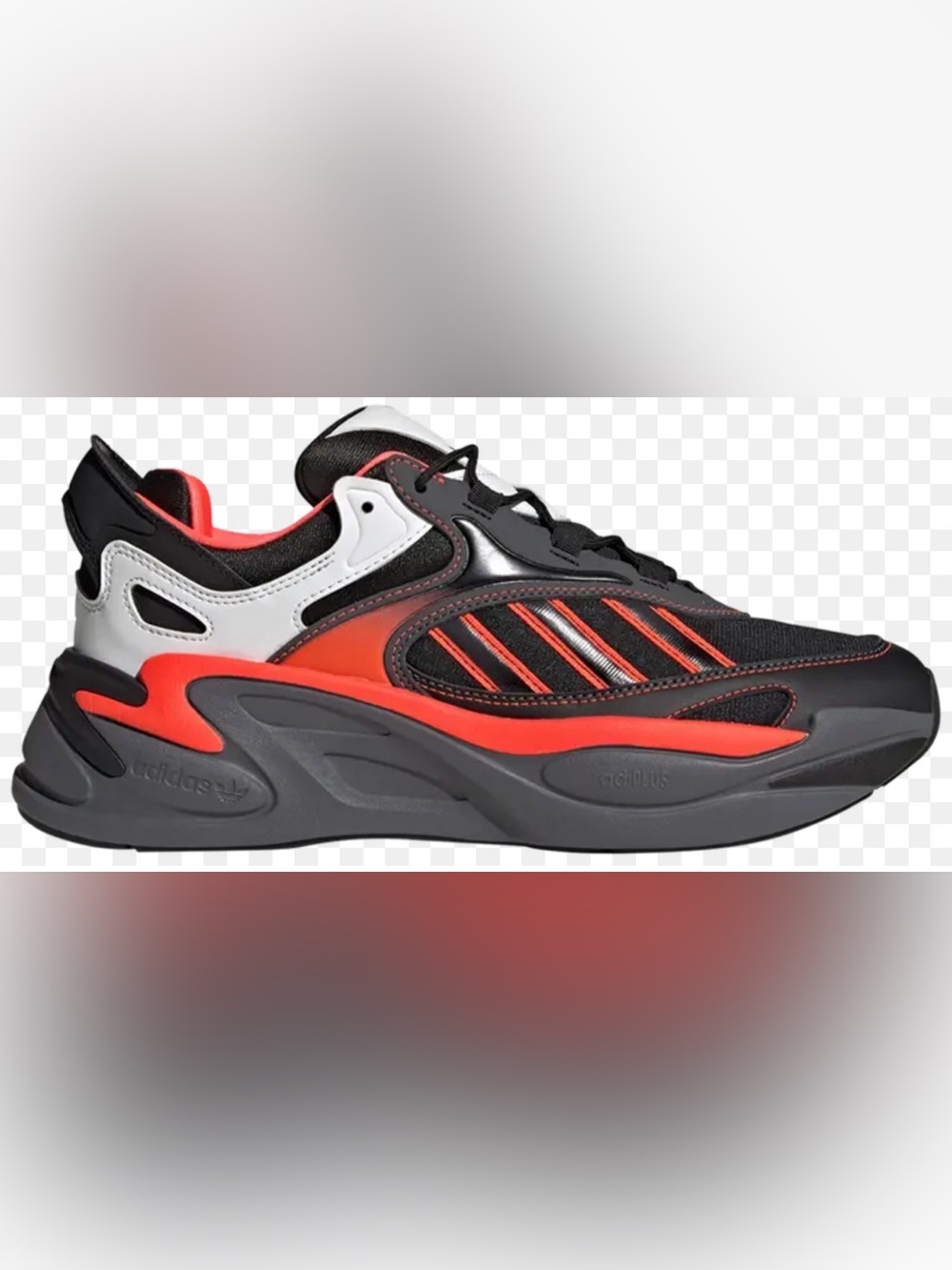 NIB New adidas Ozmorph 'Black Solar Red'
